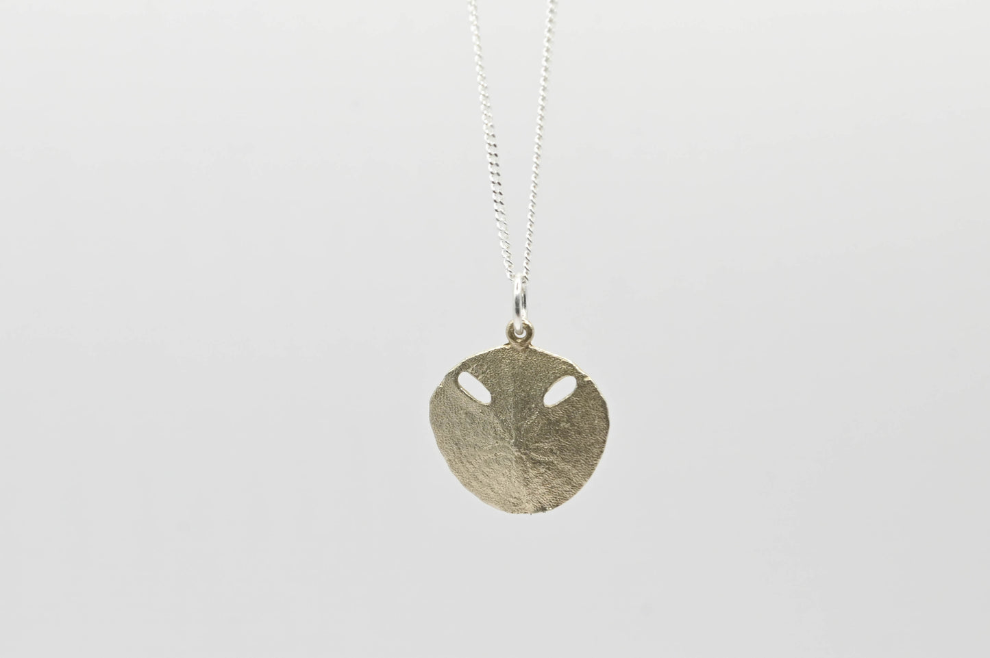Small Pansy shell pendant