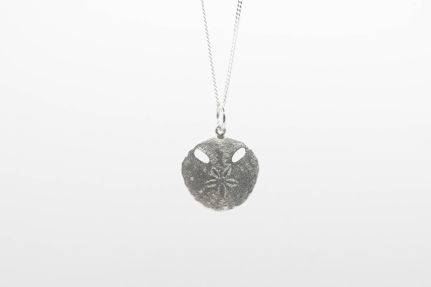 Small Pansy shell pendant