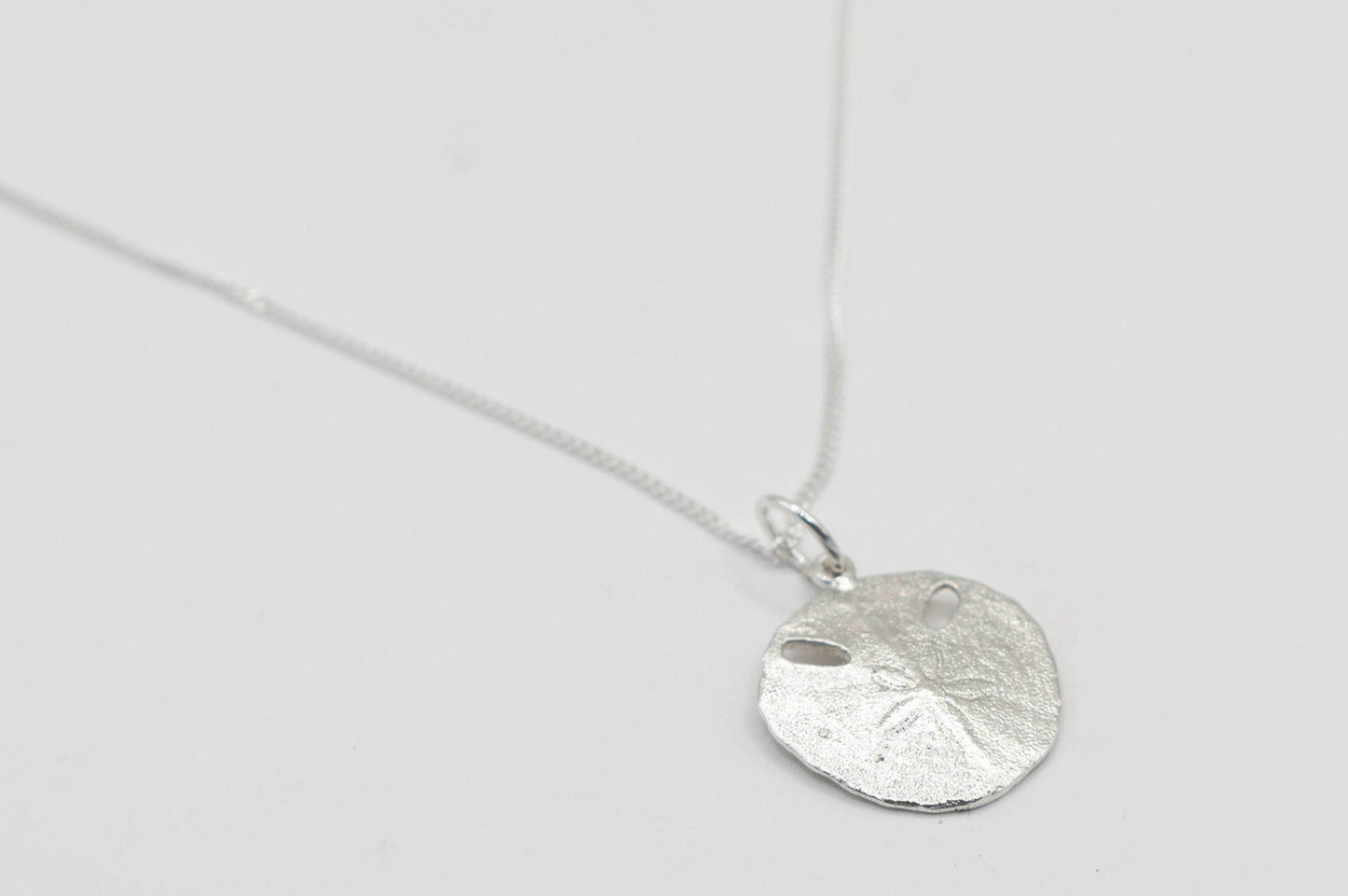 Small Pansy shell pendant