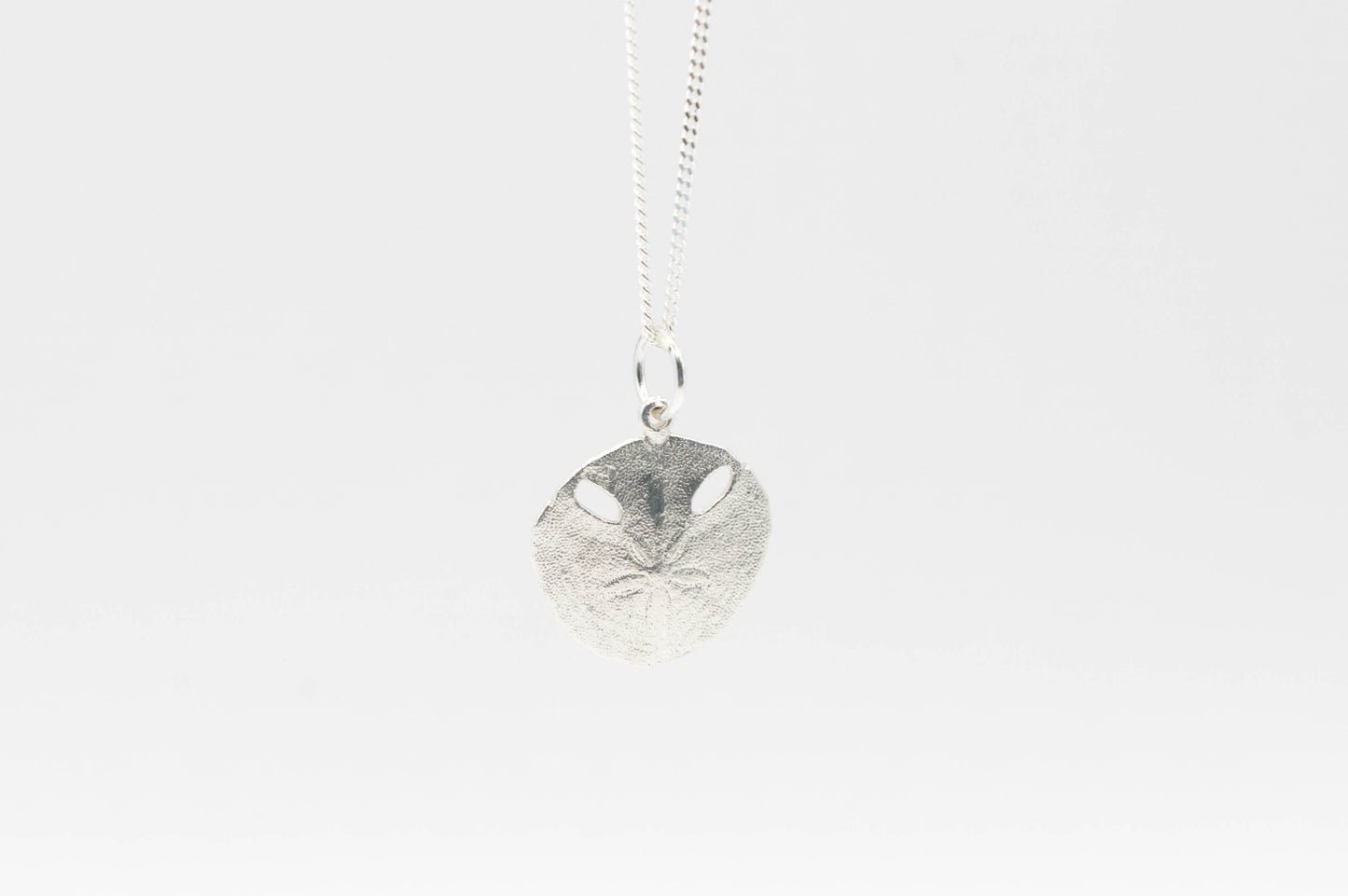 Small Pansy shell pendant