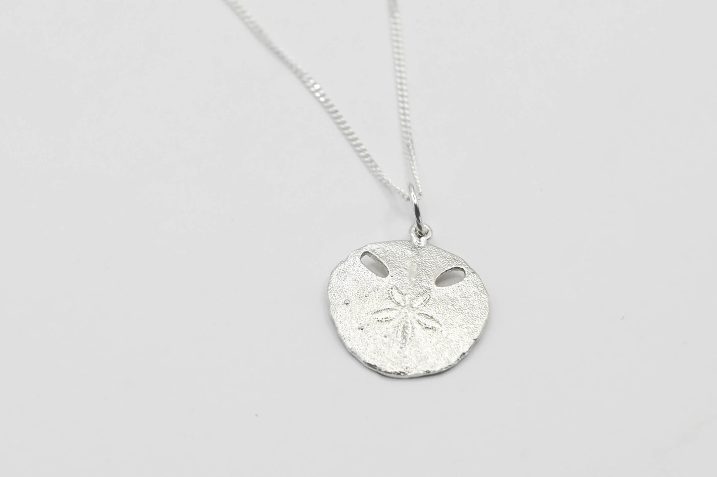 Small Pansy shell pendant