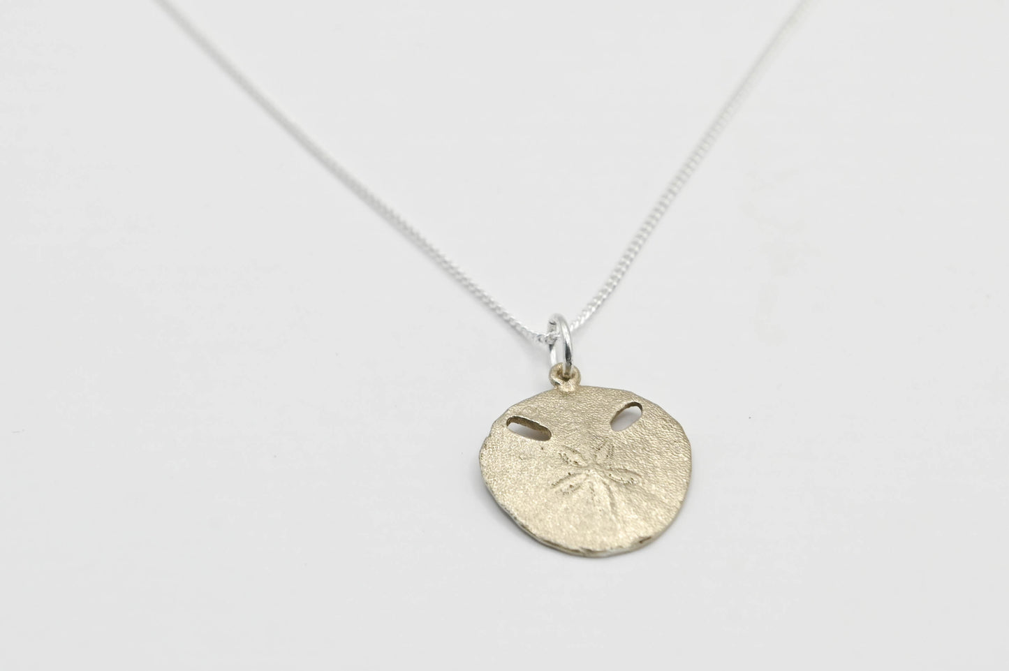 Small Pansy shell pendant