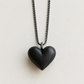 African Blackwood Heart Pendant