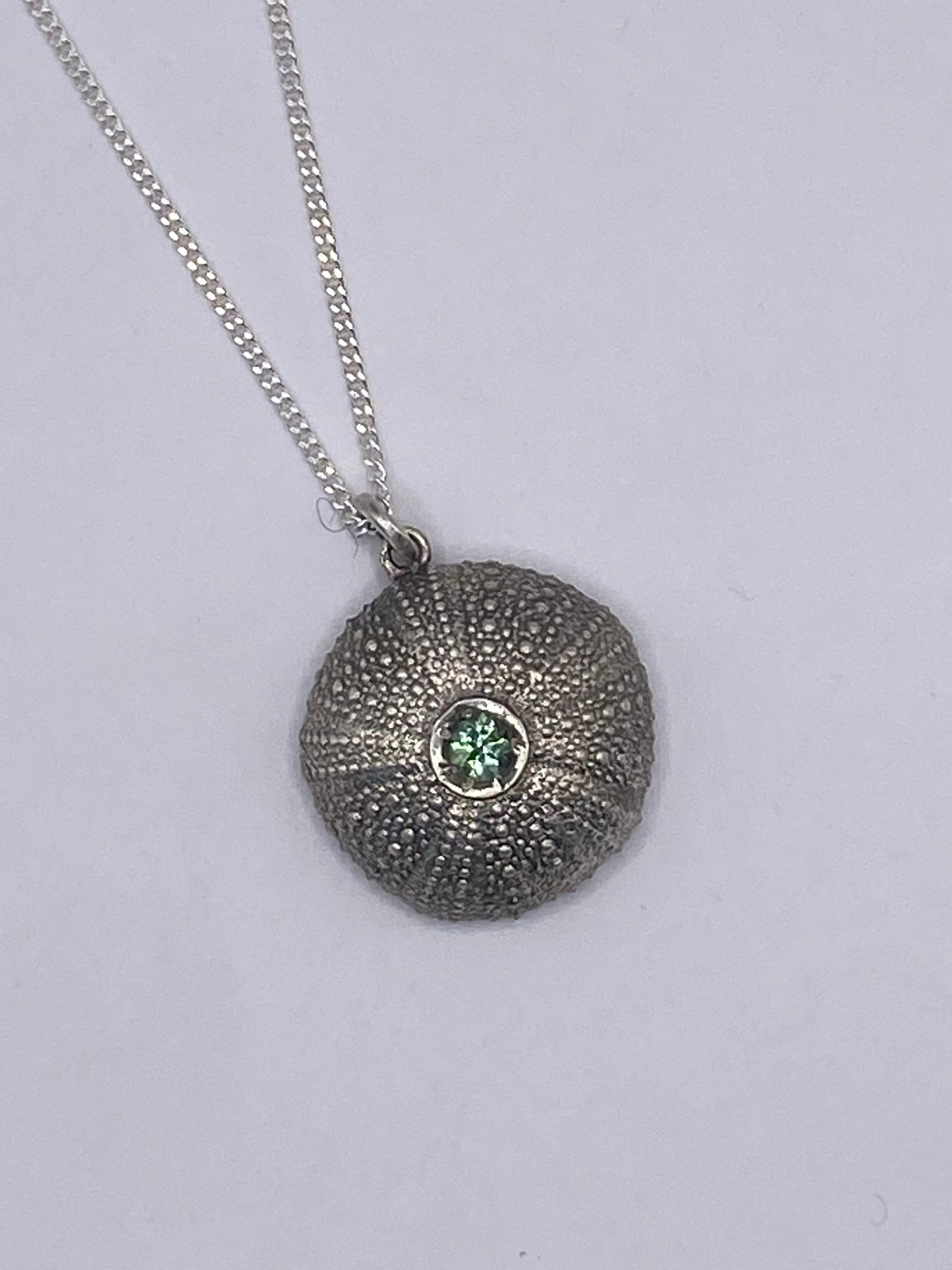 Extra Large Sea urchin with gem stone setting