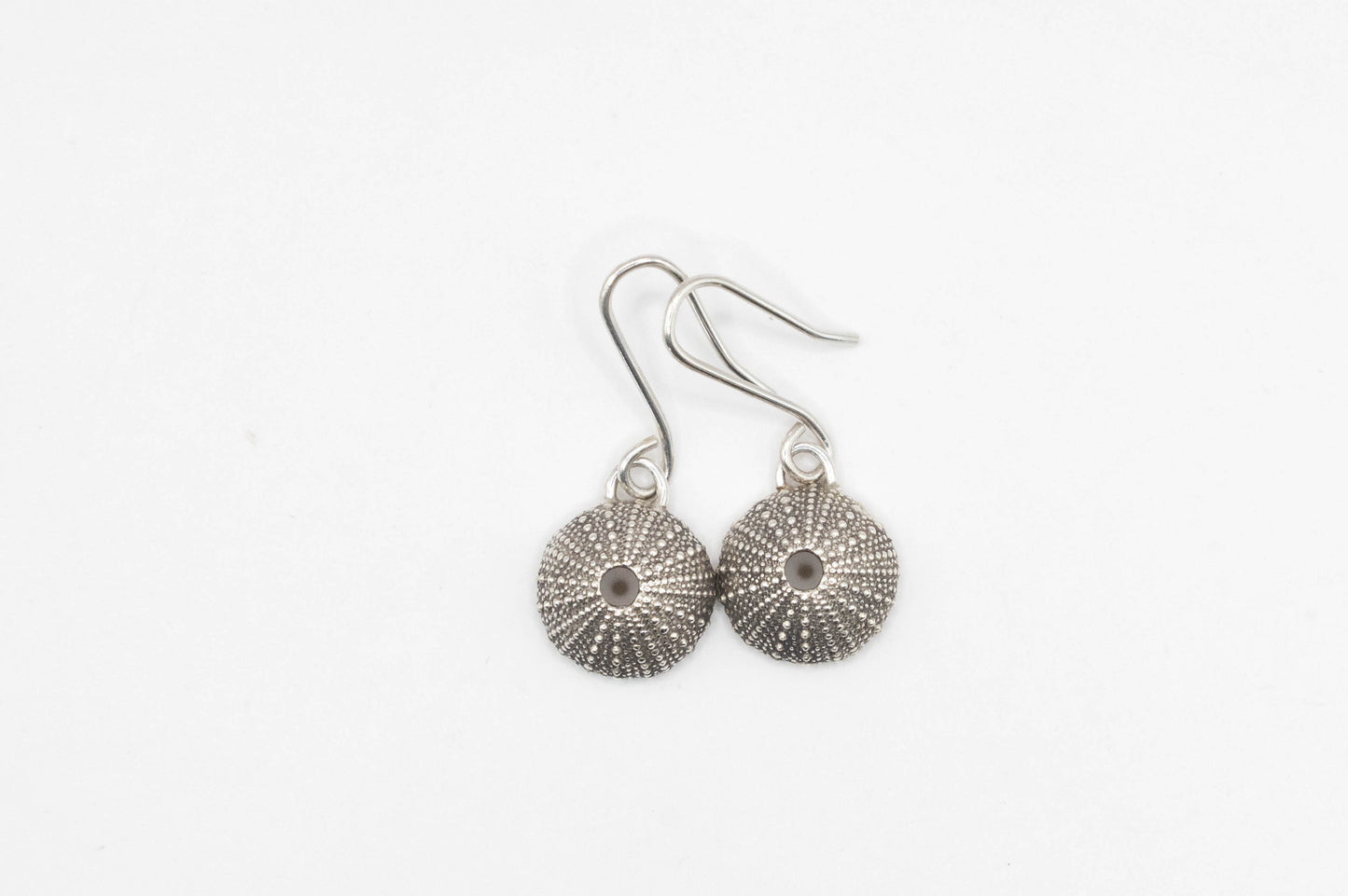 Sea urchin hook earrings