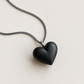 African Blackwood Heart Pendant