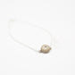 Sterling Silver Sea Urchin Bracelet - close-up of sea urchin charm on white background