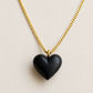 African Blackwood Heart Pendant
