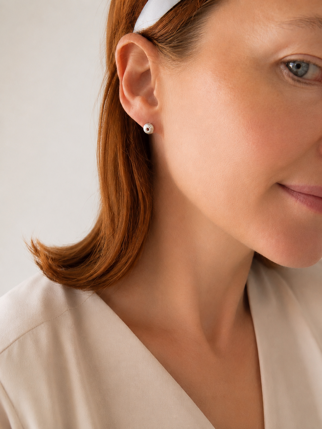 Sea Urchin Stud Earrings