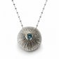 Extra Large Sea urchin with gem stone setting