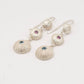 Sea Urchin Trio Drop Earrings
