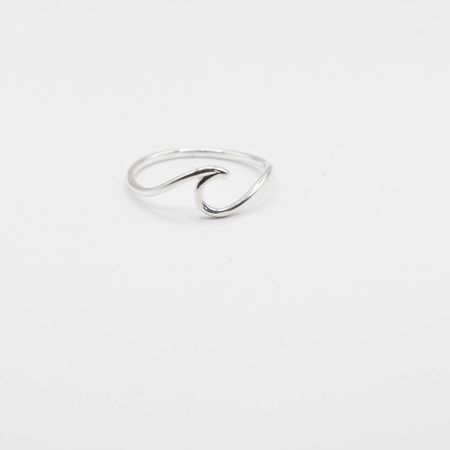 Sterling Silver Ocean Wave Ring