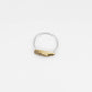 Elands Bay Brass Black Mussel Shell Ring