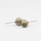 Brass Scallop Shell Earrings