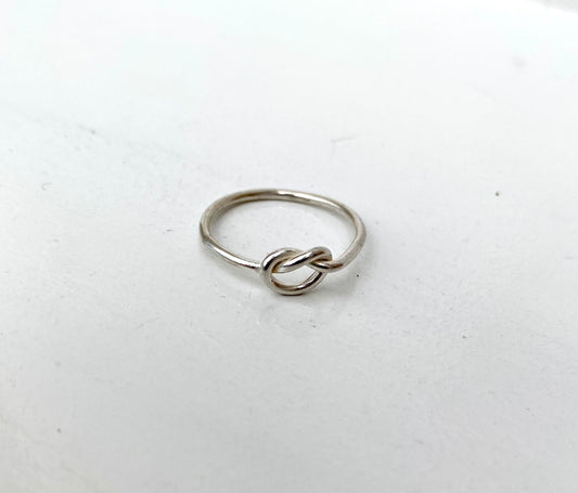 Sterling silver Knot Ring